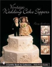Tapa de Vintage wedding cake toppers