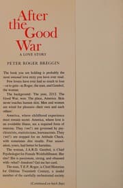 Tapa de After the good war