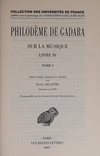 Tapa de Sur la musique
