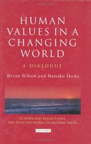 Tapa de Human values in a changing world