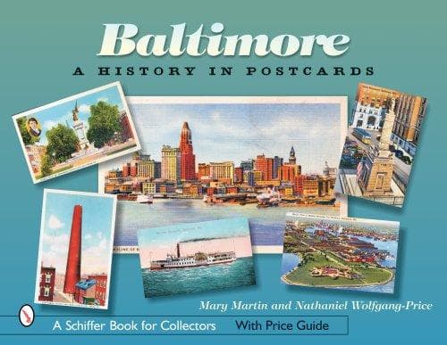 Tapa de Baltimore history in postcards