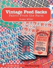 Tapa de Vintage feed sacks