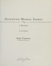 Tapa de Disputed moral issues