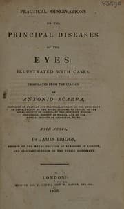 Tapa de Practical observations on the principal diseases of the eyes