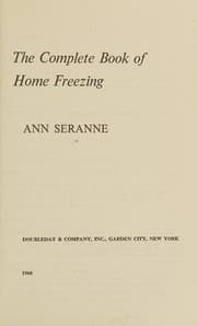 Tapa de The complete book of home freezing