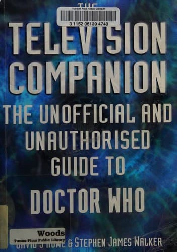 Tapa de The Television Companion