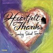 Tapa de Heartfelt thanks for Sunday school teachers