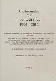 Tapa de II chronicles of Good Will Home, 1990-2012