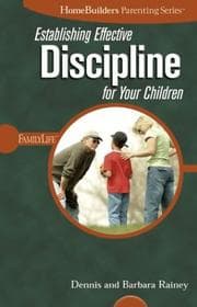 Tapa de Establishing effective discipline for your children