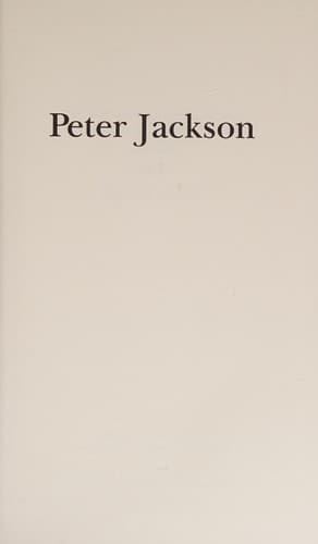 Tapa de Peter Jackson