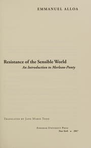 Tapa de Resistance of the Sensible World