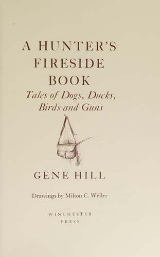 Tapa de A hunter's fireside book