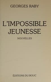 Tapa de L' impossible jeunesse