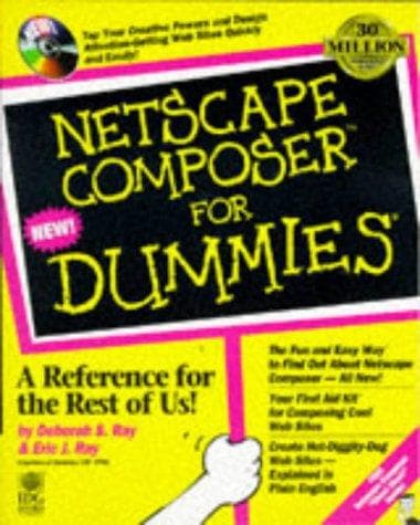 Tapa de Netscape Composer for dummies
