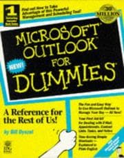 Tapa de Microsoft Outlook for dummies