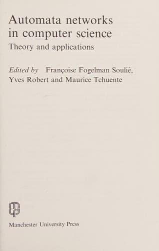 Tapa de Automata networks in computerscience