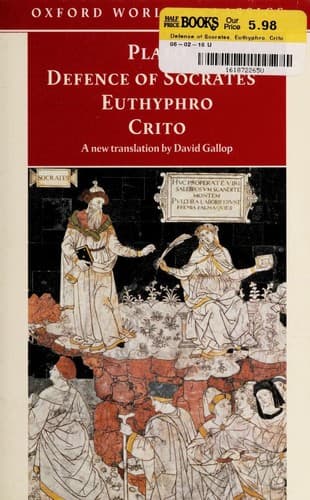 Tapa de Defence of Socrates ; Euthyphro ; Crito