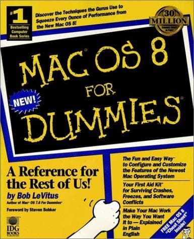 Tapa de Mac OS 8 for Dummies (For Dummies (Computers))