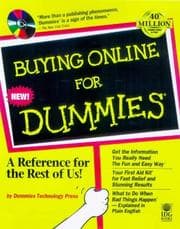 Tapa de Buying online for dummies