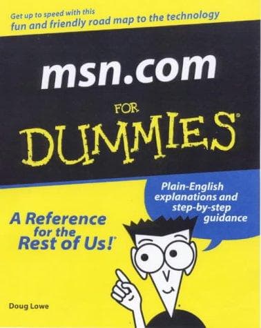 Tapa de MSN.com for dummies