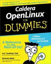 Tapa de Caldera OpenLinux for dummies