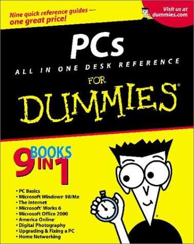 Tapa de PCs for dummies all in one desk reference