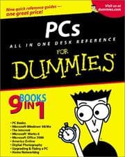 Tapa de PCs for dummies all in one desk reference