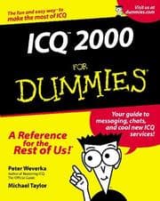 Tapa de Icq 2000 for dummies