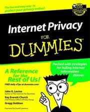 Tapa de Internet Privacy for Dummies