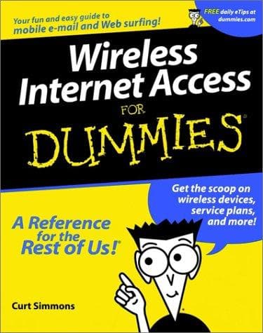 Tapa de Wireless Internet Access for Dummies