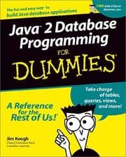 Tapa de Java 2 database programming for dummies