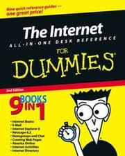 Tapa de The Internet all-in-one desk reference for dummies