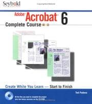Tapa de Adobe Acrobat 6 Complete Course