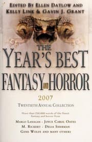 Tapa de The Year's Best Fantasy and Horror