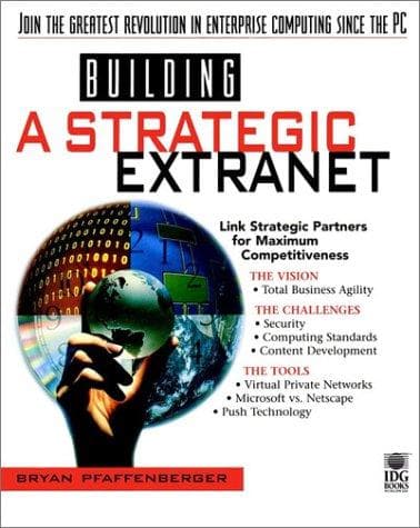 Tapa de Building a strategic extranet