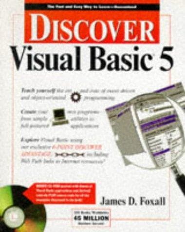 Tapa de Discover Visual Basic 5