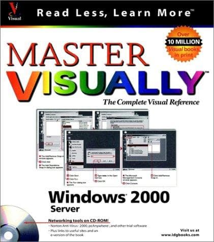 Tapa de Master Visually Windows 2000 Server