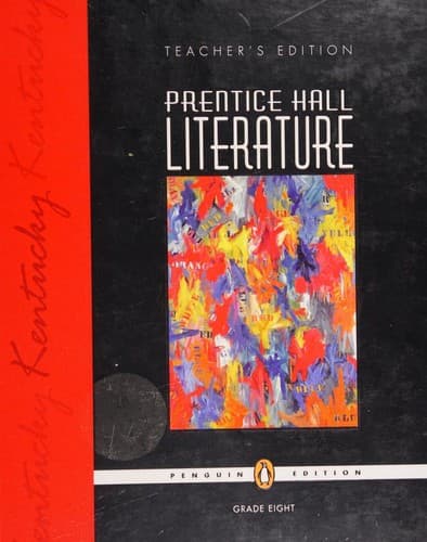 Tapa de Kentucky: Prentice Hall Literature