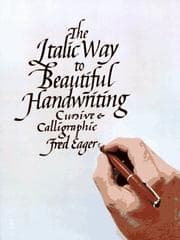 Tapa de The italic way to beautiful handwriting, cursive & calligraphic
