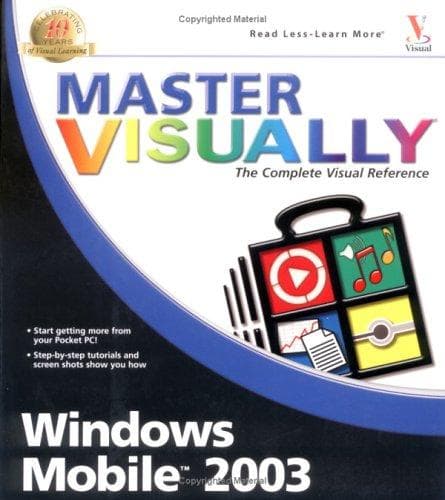 Tapa de Master Visually Windows Mobile 2003 visual