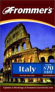 Tapa de Frommer's Italy from $70 a day