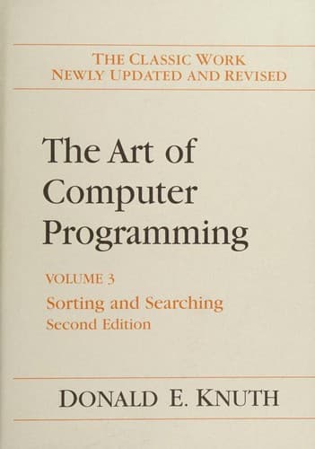 Tapa de Art of Computer Programming