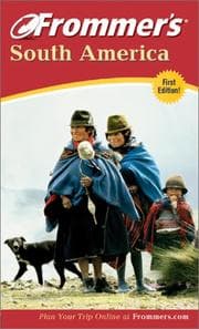 Tapa de Frommer's® South America