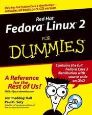Tapa de Red Hat Fedora Linux 2 for dummies