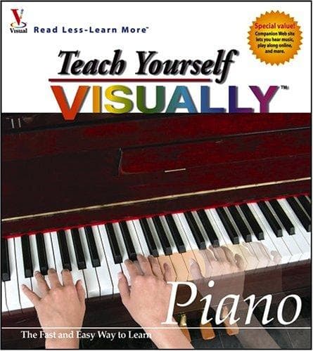Tapa de Teach yourself visually piano