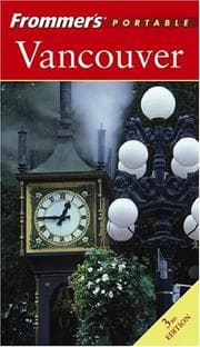 Tapa de Frommer's Portable Vancouver (Frommer's Portable)