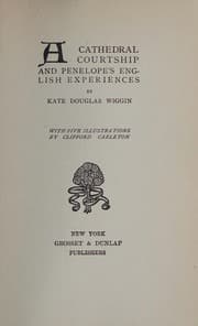 Tapa de A cathedral courtship and Penelope's English experiences