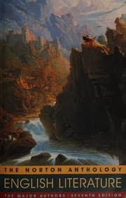 Tapa de The Norton Anthology of English Literature -- Seventh Edition -- The Major Authors
