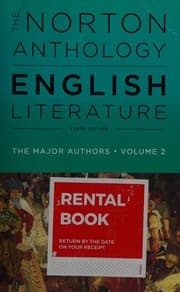 Tapa de The Norton Anthology of English Literature -- The Major Authors -- Tenth Edition -- Volume 2