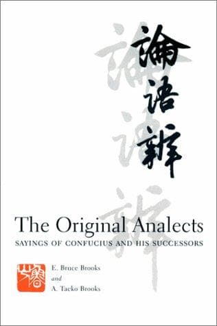 Tapa de The original analects